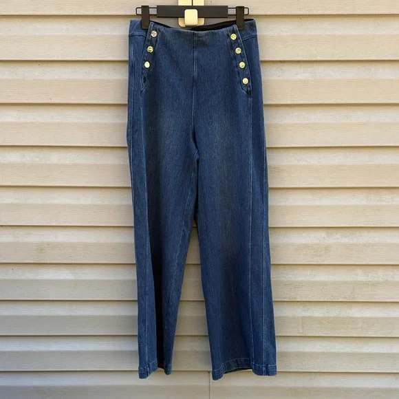 Lysse | Wide Leg Jegging Stretchy Pant size Small - Picture 1 of 7